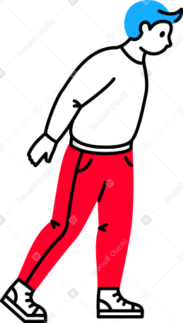 standing man PNG, SVG
