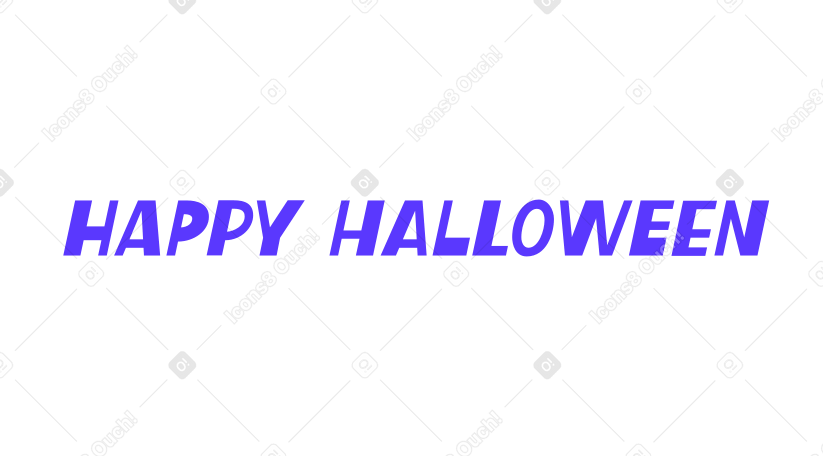 счастливого хэллоуина в PNG, SVG