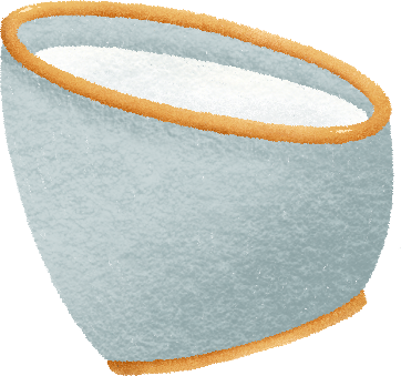 blue mug with milk PNG, SVG