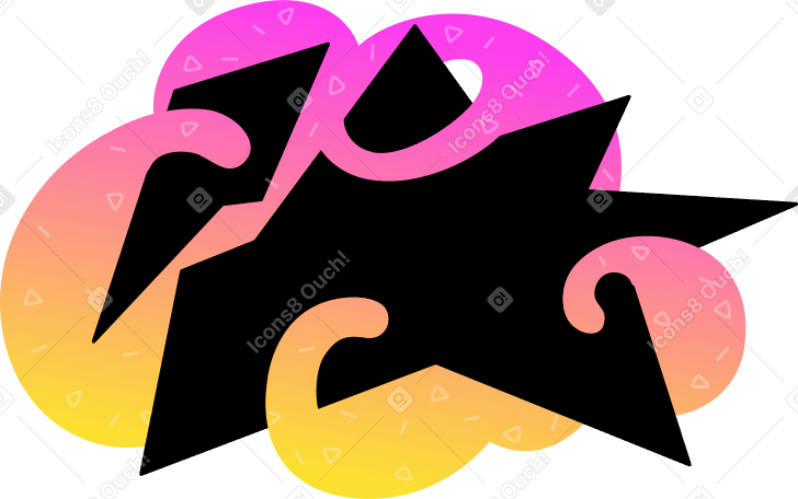 abstract background pink yellow PNG, SVG