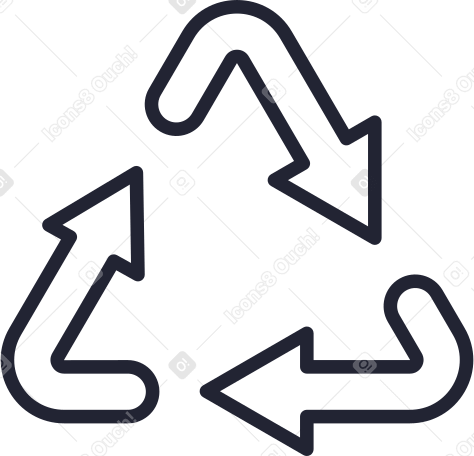 アイコンのリサイクル PNG、SVG