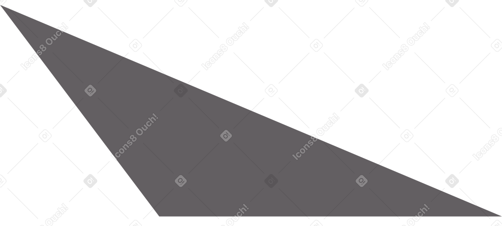 scalene grey Illustration in PNG, SVG