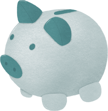 Piggy bank PNG、SVG