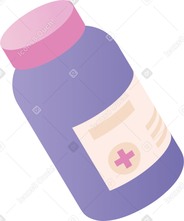 botella de píldoras PNG, SVG