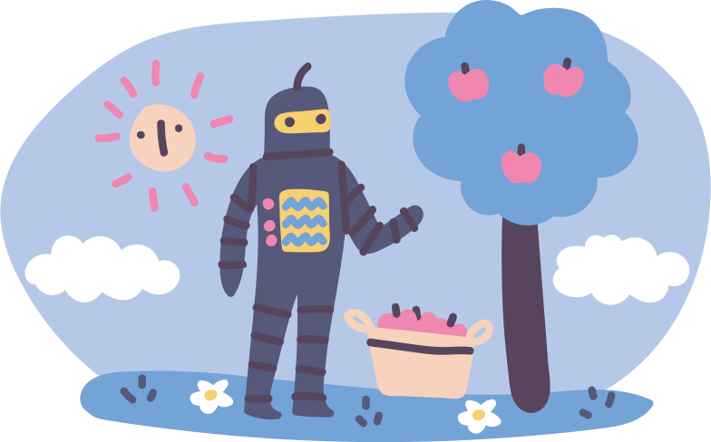 Artificial Intelligence のクリップアートイラスト イメージ Pngとsvg