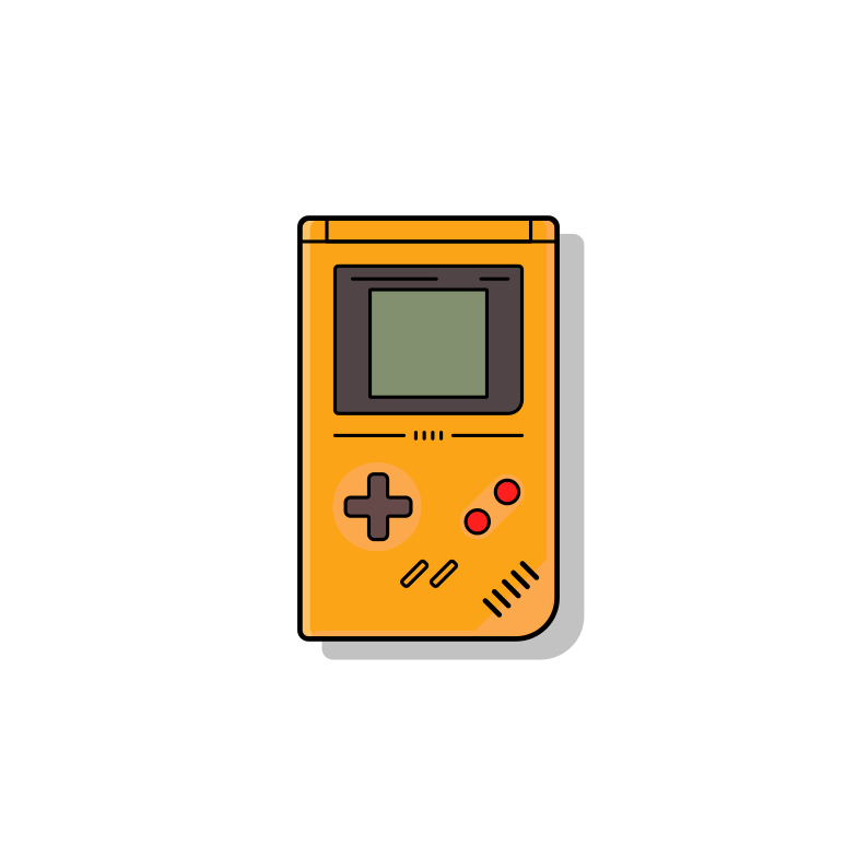 Immagine Vettoriale game boy in PNG e SVG in stile | Illustrazioni Icons8