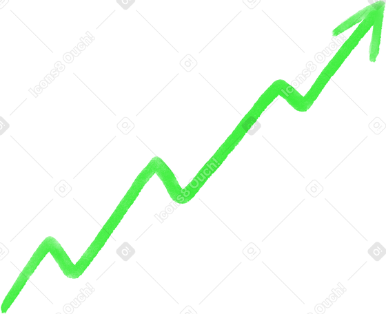 green arrow в PNG, SVG