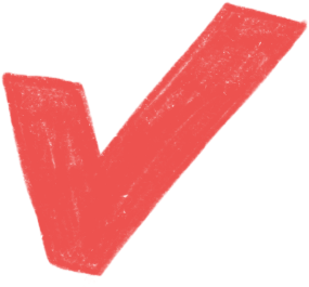 little red check mark PNG, SVG
