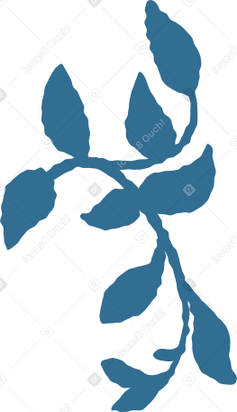 branch with leaves decoration PNG, SVG