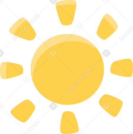 Icona del sole PNG, SVG