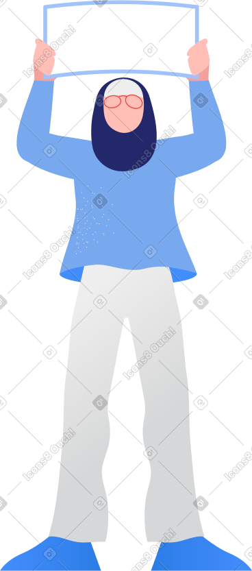 盖头的女人 PNG, SVG