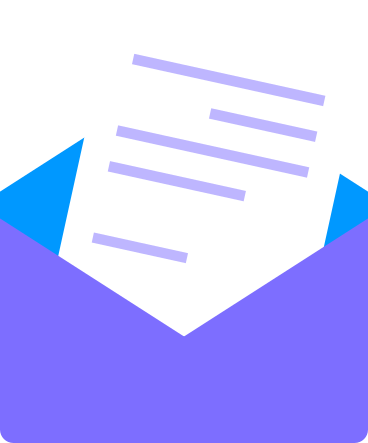 open envelope with a letter inside PNG, SVG