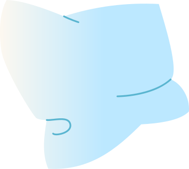 Синяя подушка в PNG, SVG