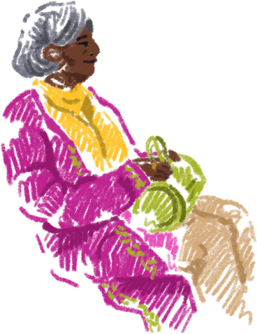 Old woman PNG, SVG