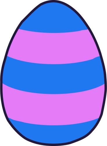 Пасхальное яйцо в PNG, SVG