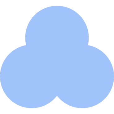 Kleeblatt blau PNG, SVG