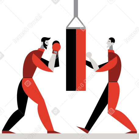 Workout Illustration in PNG, SVG