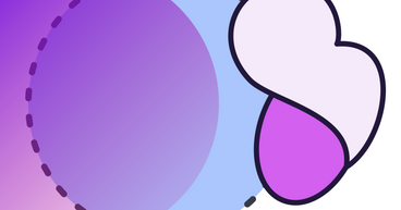  具有光滑形状的淡紫色色调的抽象背景 PNG, SVG