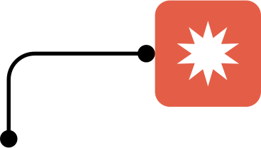Icon with a star and a diagram PNG, SVG