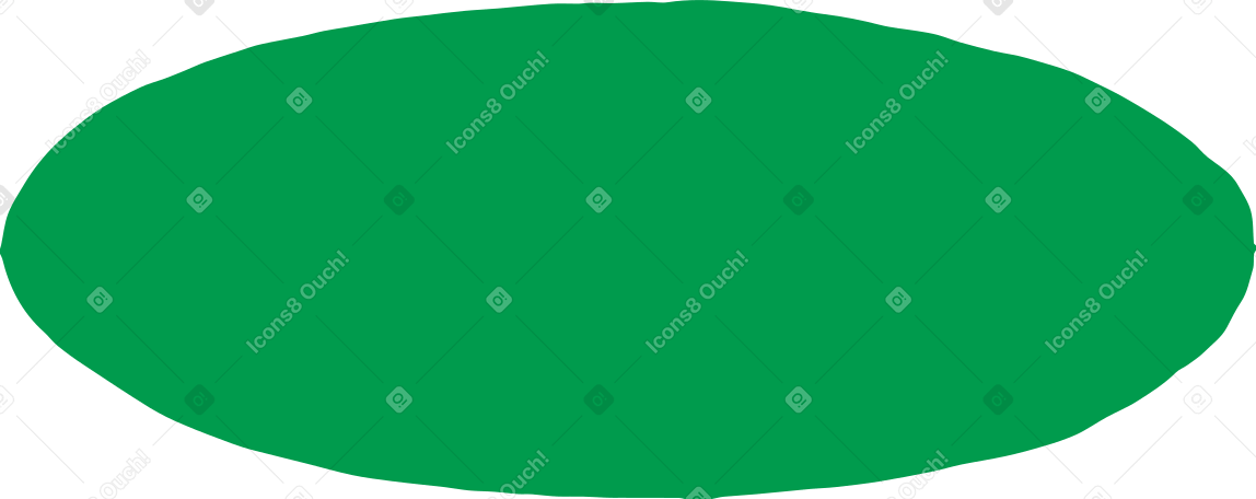 green ellipse Illustration in PNG, SVG