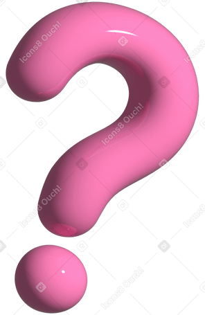 粉色问号 PNG, SVG