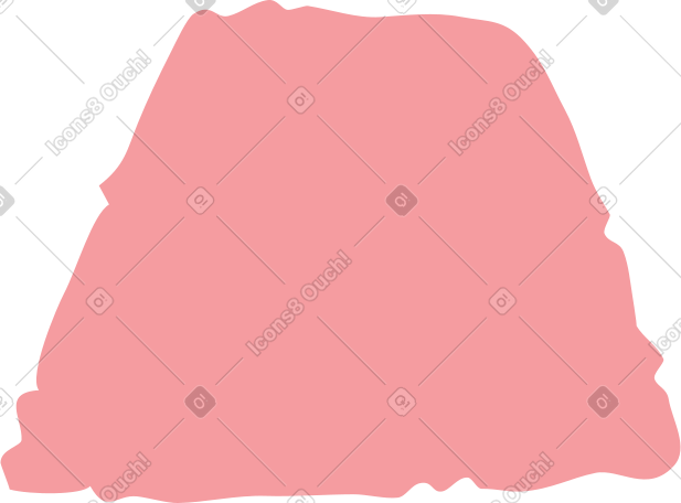 pink trapezoid PNG, SVG