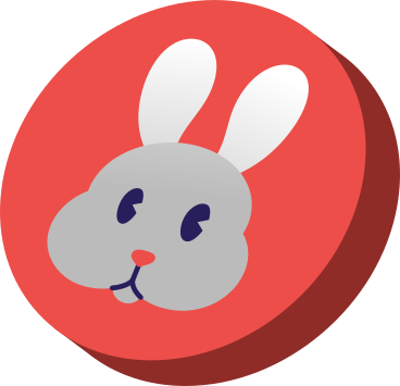 兔子图标 PNG, SVG