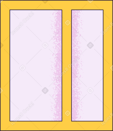house window closed Illustration in PNG, SVG