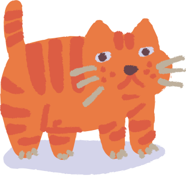 Katze stehend PNG, SVG