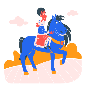 Un tour à cheval PNG, SVG