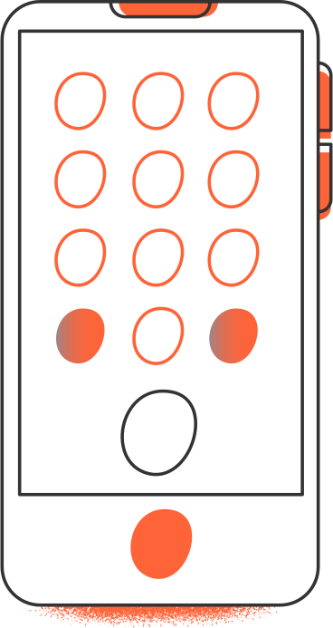 Smartphone indietro PNG, SVG