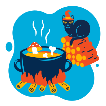 Witch soup PNG, SVG