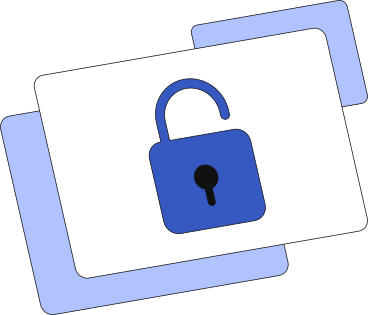 frames with unlocked lock PNG, SVG