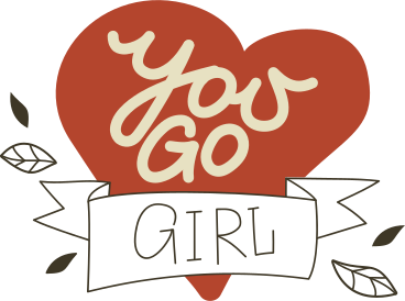 Lettering you go girl в PNG, SVG