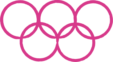 Anelli olimpici PNG, SVG