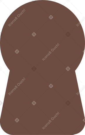 buraco da fechadura PNG, SVG