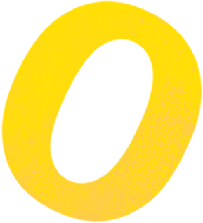 textured yellow number zero PNG, SVG