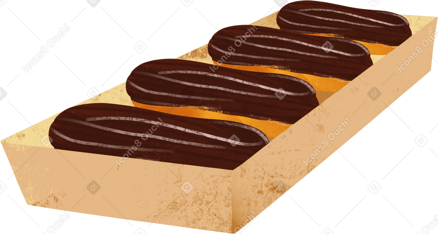 dessert Illustration in PNG, SVG