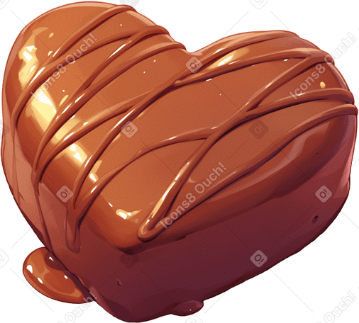 heart shaped chocolate candy в PNG, SVG
