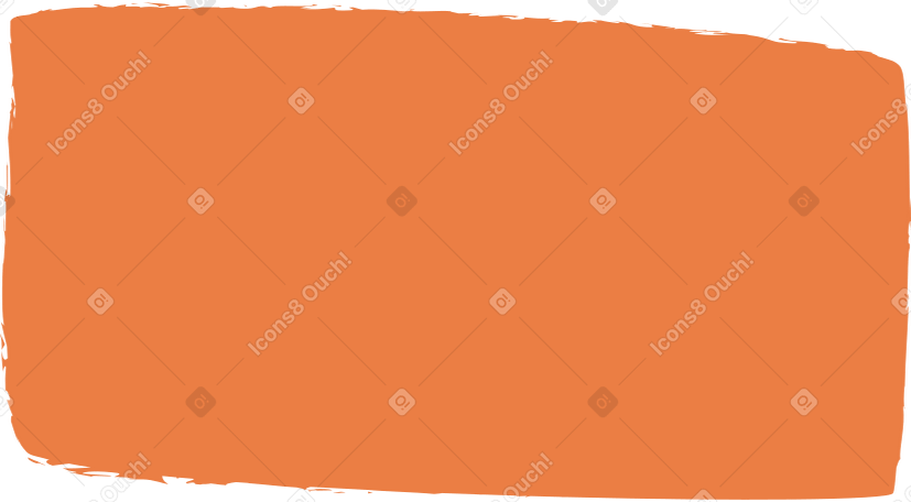 orange rectangle Illustration in PNG, SVG