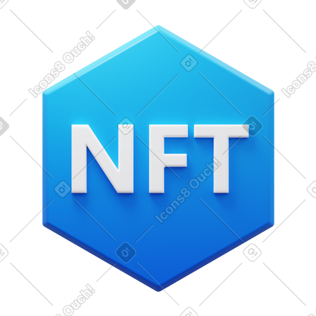 3D nft PNG, SVG