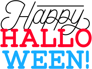 Lettering happy halloween PNG, SVG