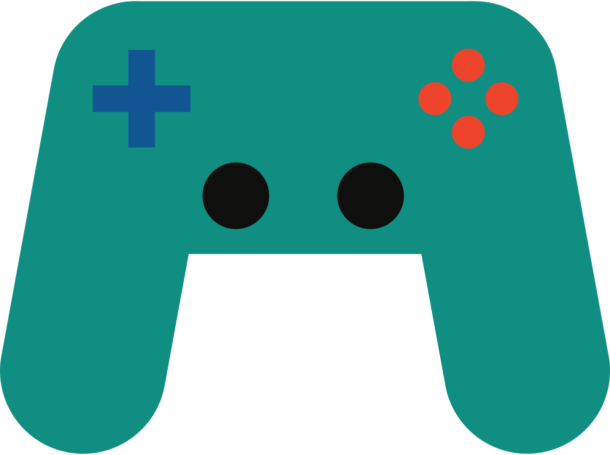 ゲームパッド のpngとsvgでのイラスト