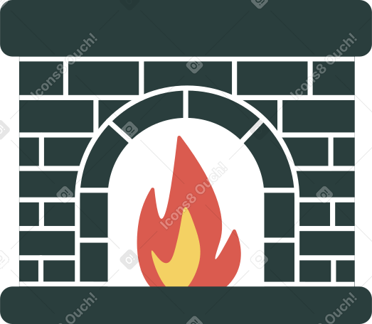 壁炉 PNG, SVG
