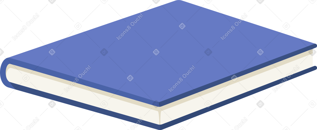 푸른 책 PNG, SVG