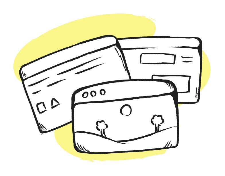 Immagine Vettoriale pianificazione del web design in PNG e SVG in stile | Illustrazioni Icons8