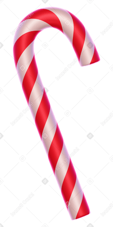 3D christmas candy PNG, SVG