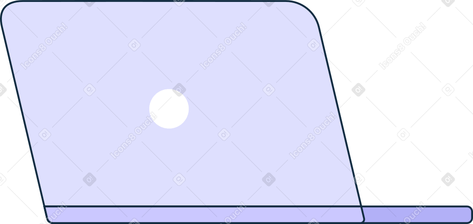 laptop Illustration in PNG, SVG
