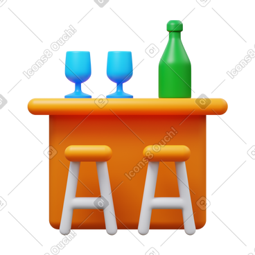 Bar counter PNG, SVG