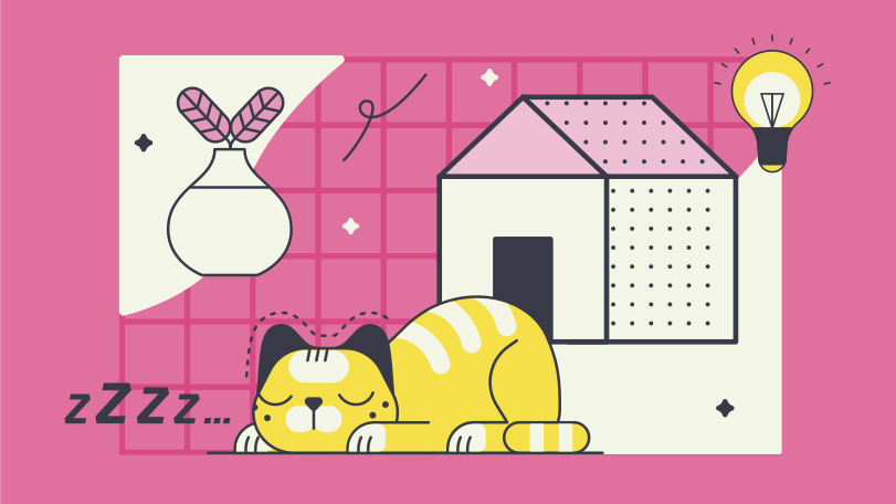 Home sweet home Illustration in PNG, SVG